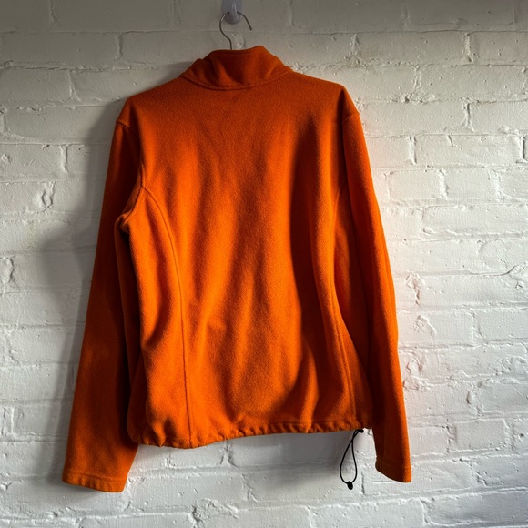 Vintage L.L. Bean Orange Fleece - Picture 3 of 4